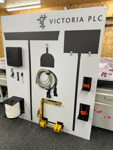 Custom Shadow Boards for Abingdon Flooring (Victoria PLC)