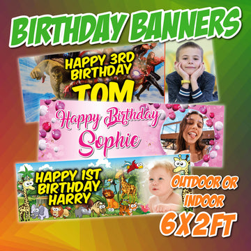 BIRTHDAY BANNERS