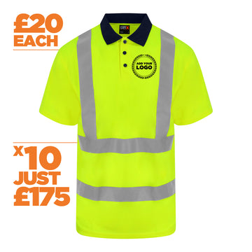 HI-VIZ POLO SHIRT