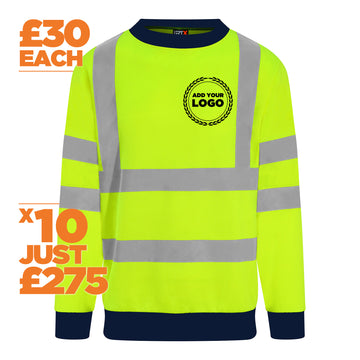 HI-VIZ SWEATSHIRT