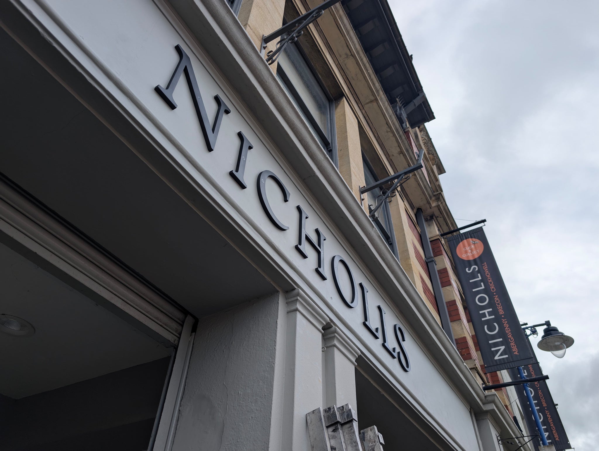 Nigel Signage Custom Signage for Nicholls in Abergavenny – Smart Signz