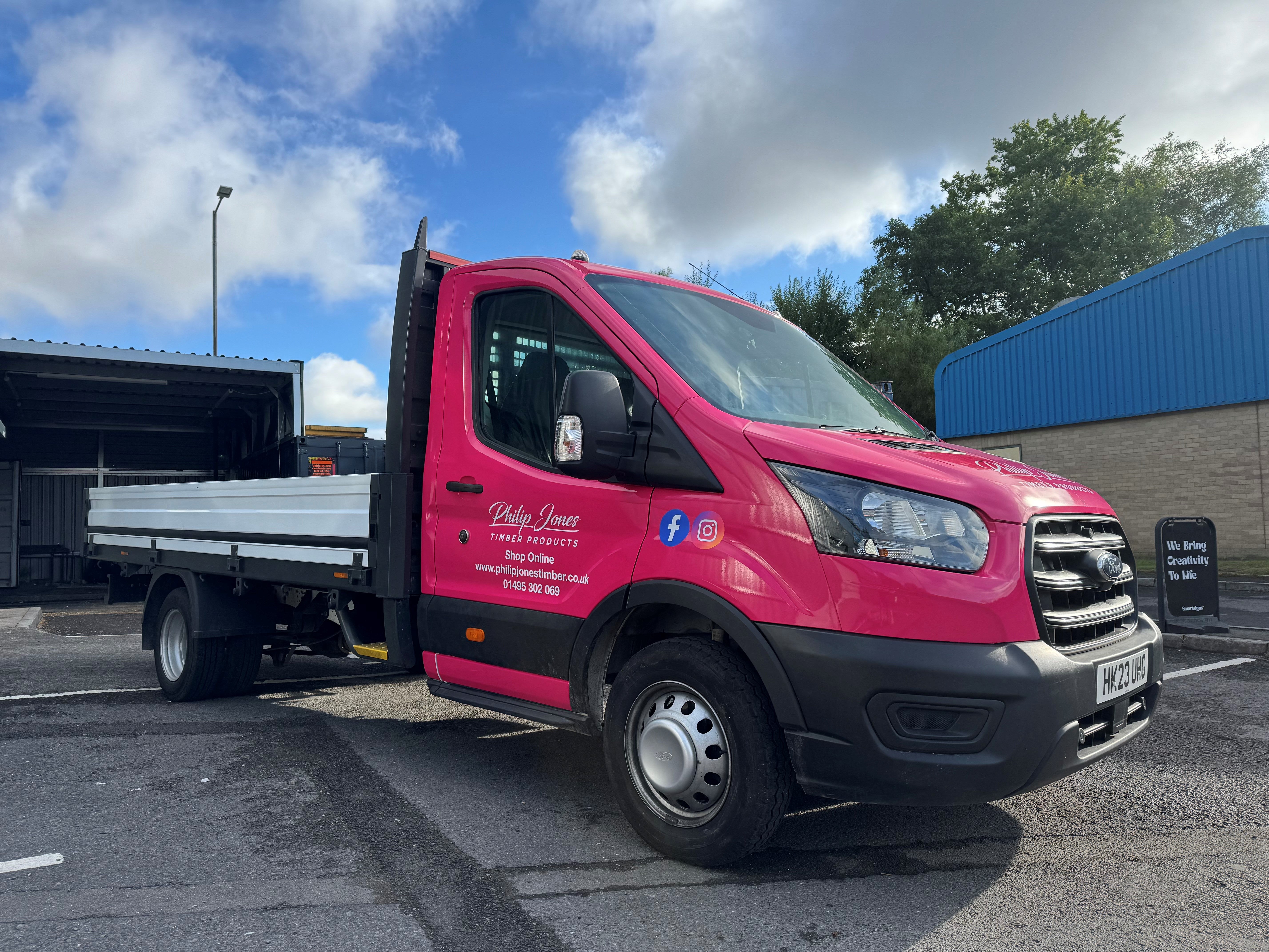 Brand Awareness Signage for Philip Jones Timber Products – Smart Signz