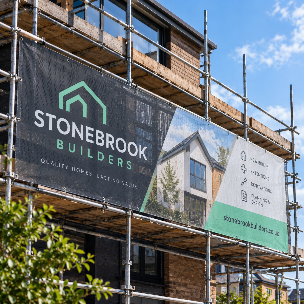 SCAFFOLDING BANNERS