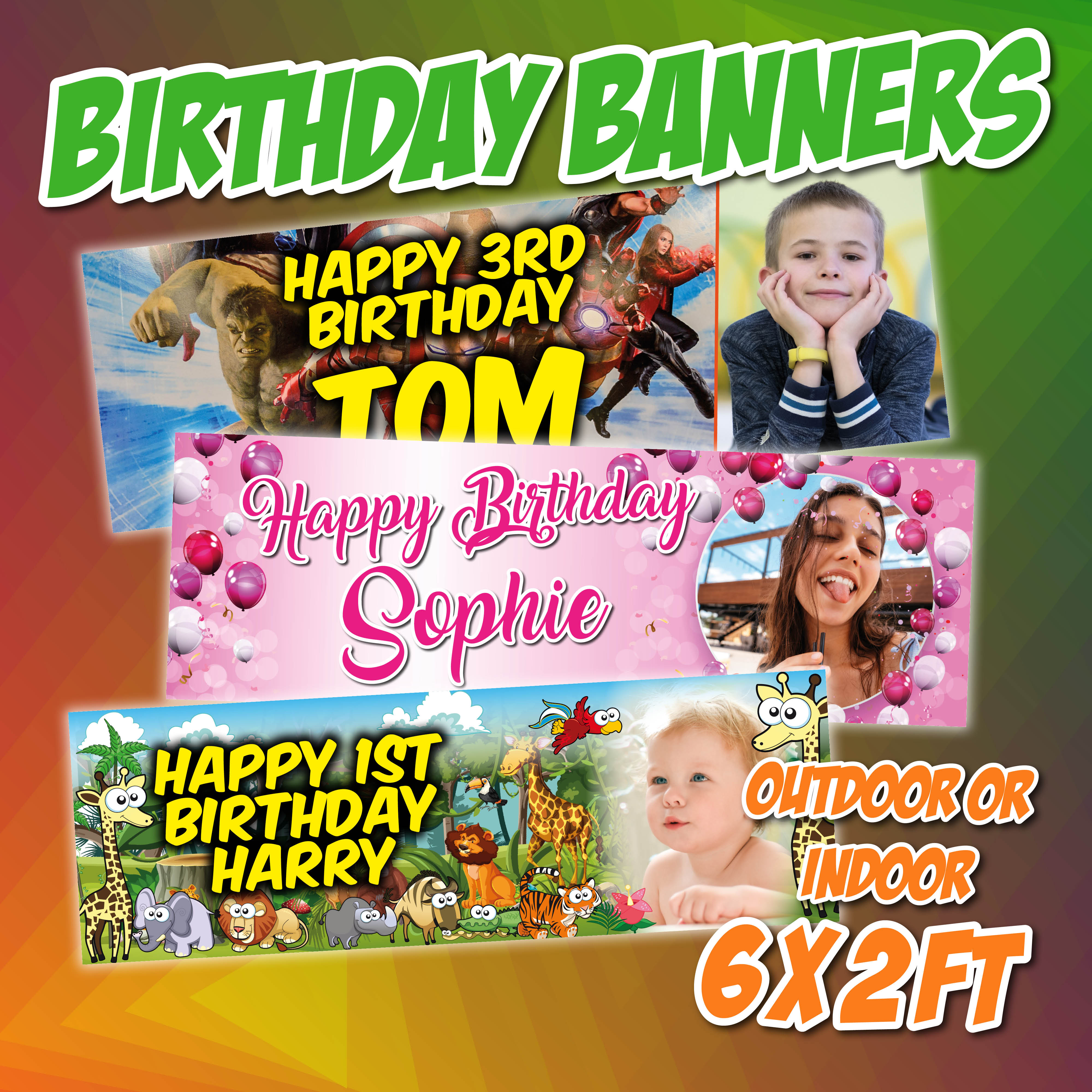 BIRTHDAY BANNERS