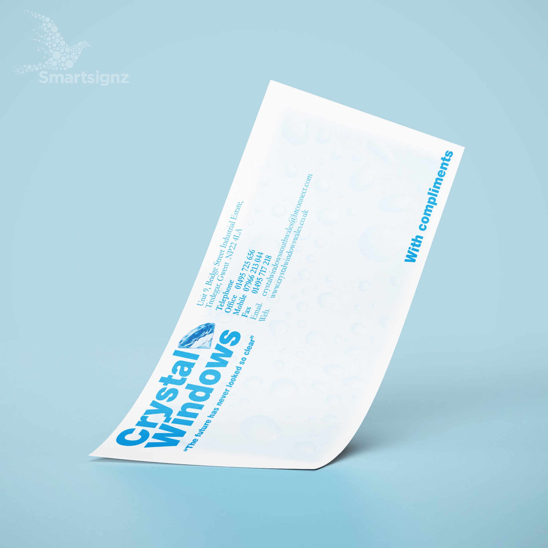 COMPLIMENT SLIPS