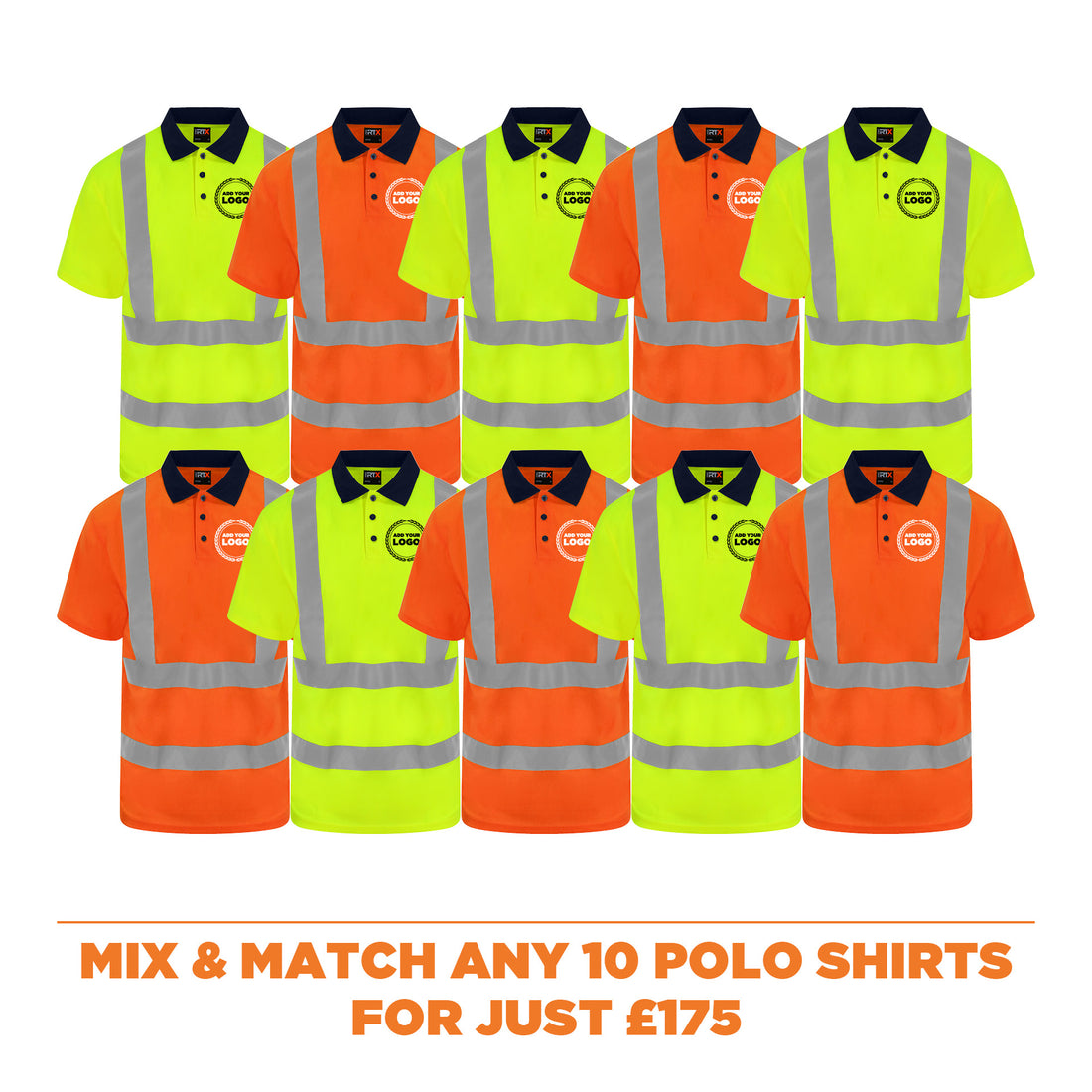 HI-VIZ POLO SHIRT