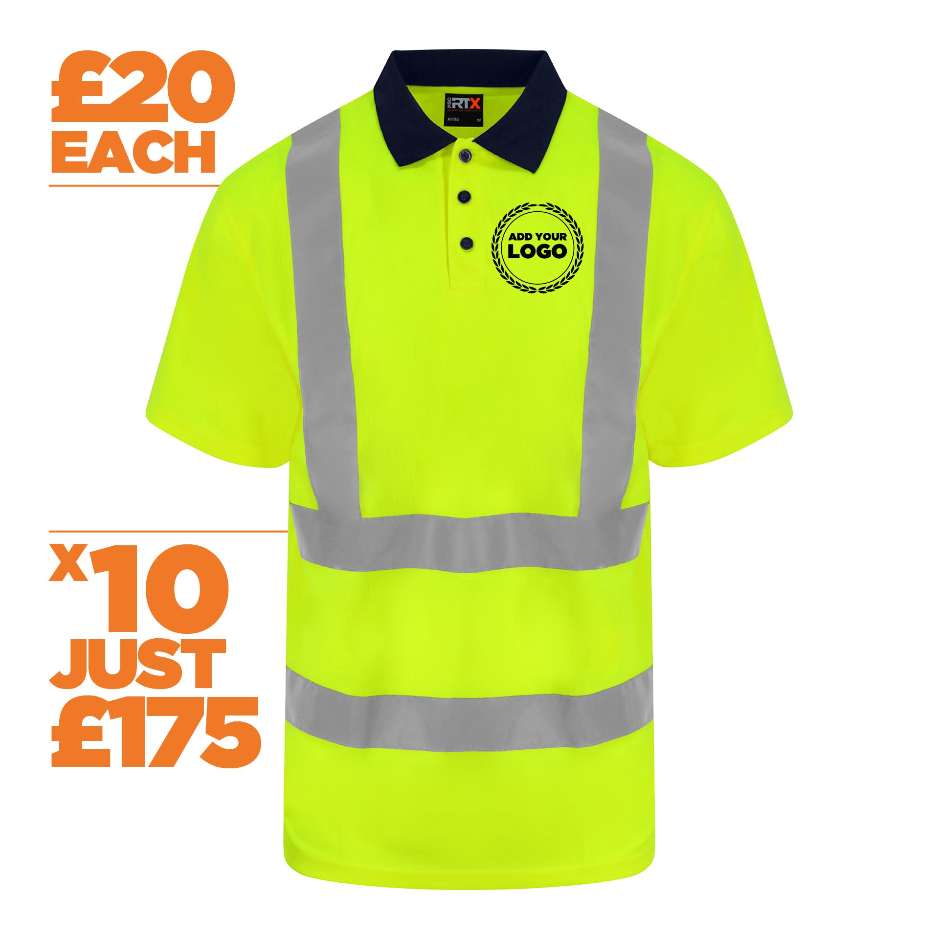 HI-VIZ POLO SHIRT