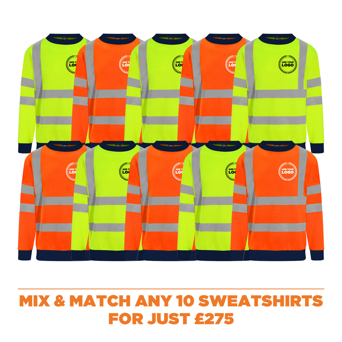 HI-VIZ SWEATSHIRT