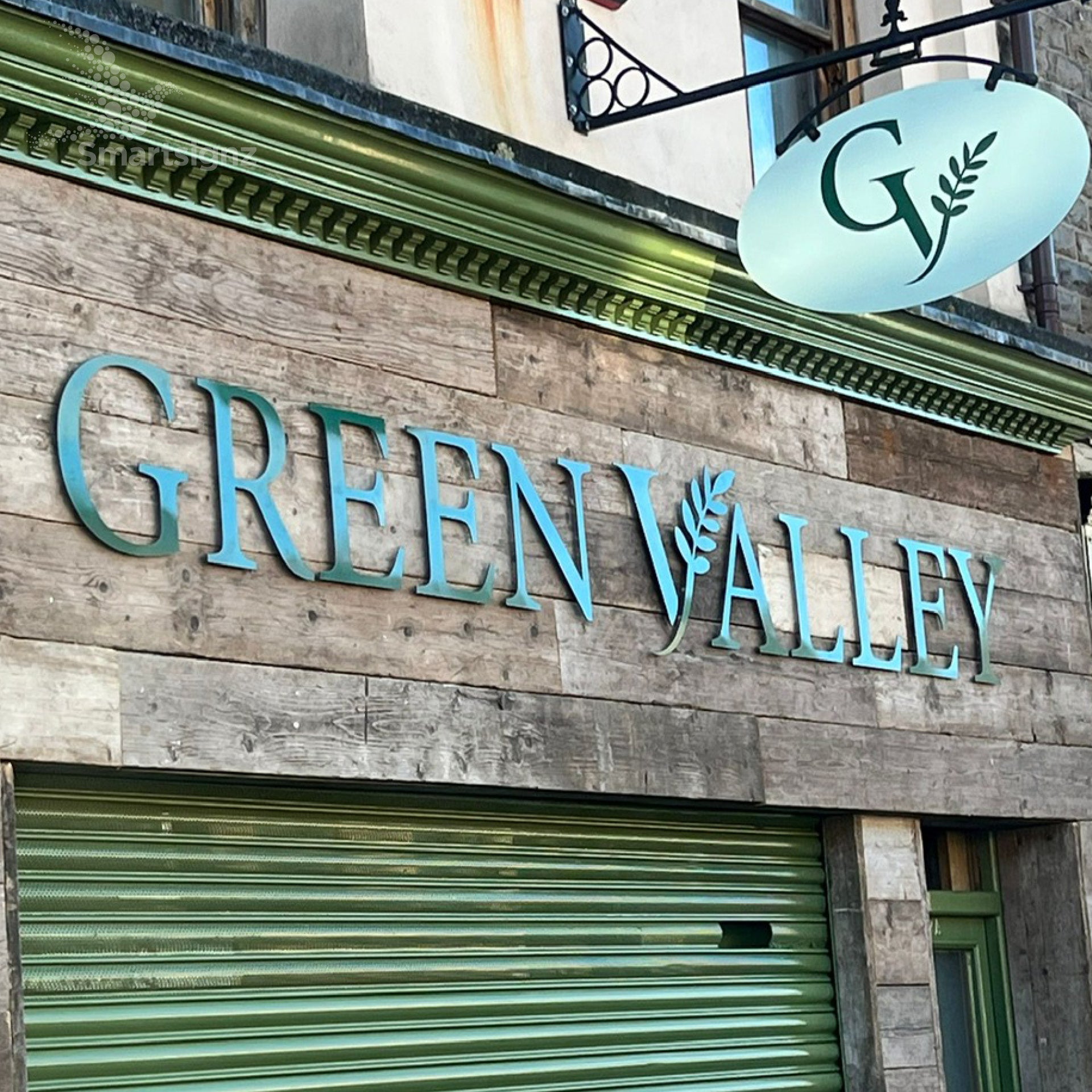 Shop Sign Signs Projecting Hanging Wall Sign | Custom Design