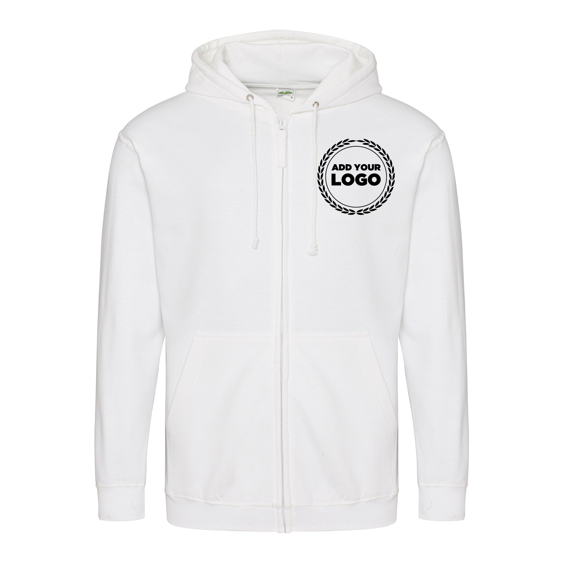 ZIPPED HOODIE - LARGER SIZES