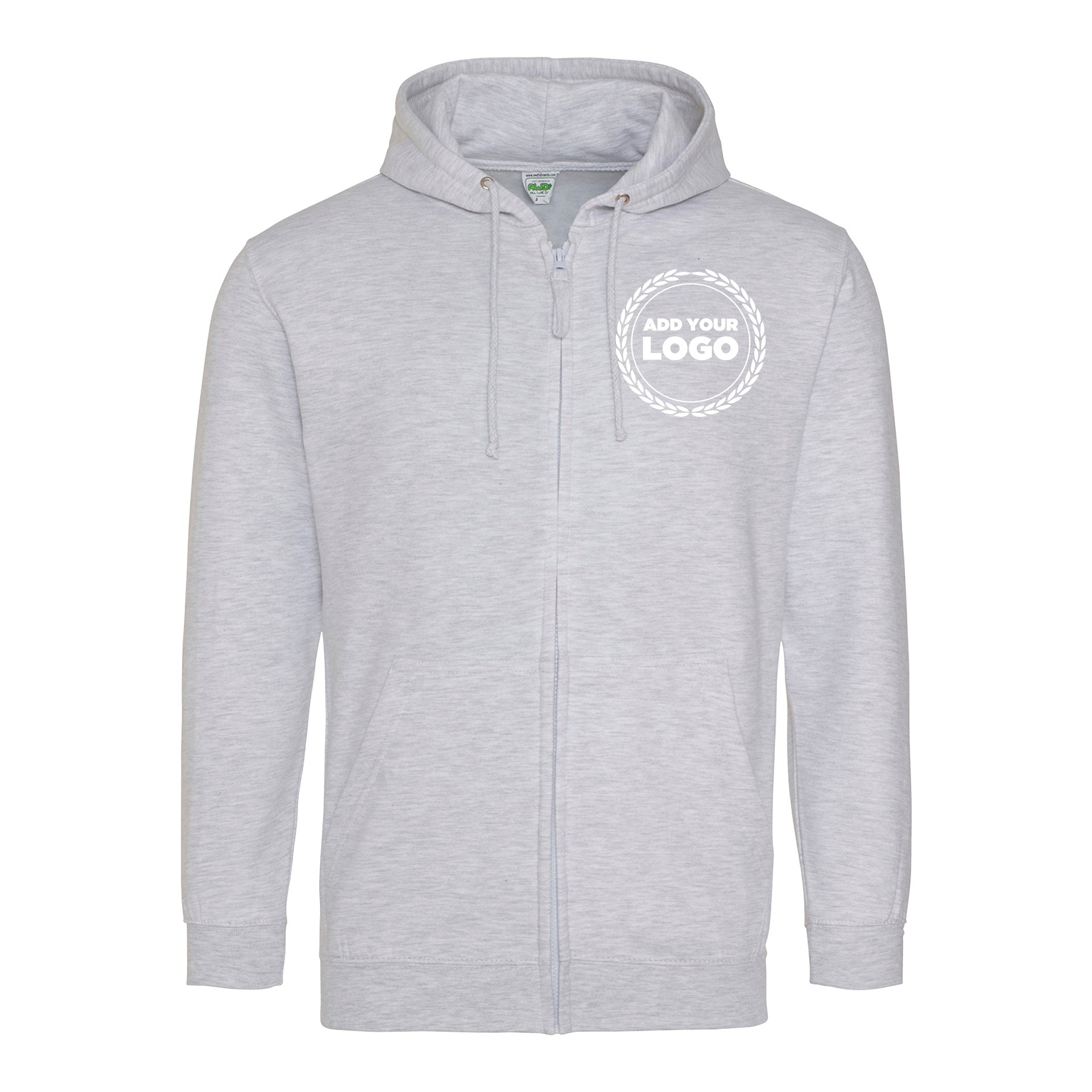 ZIPPED HOODIE - LARGER SIZES