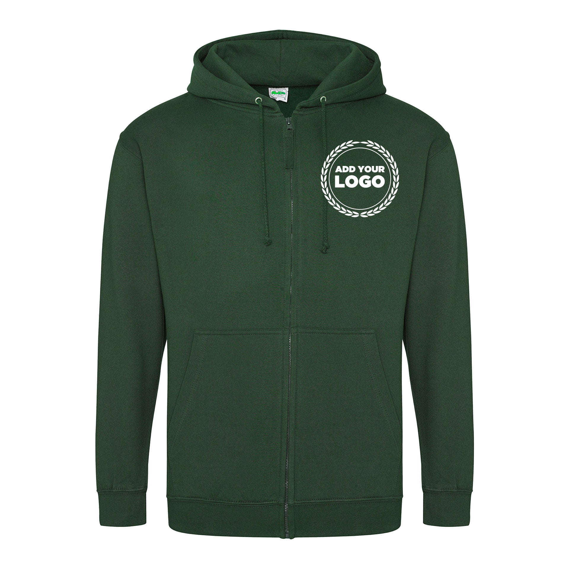 ZIPPED HOODIE