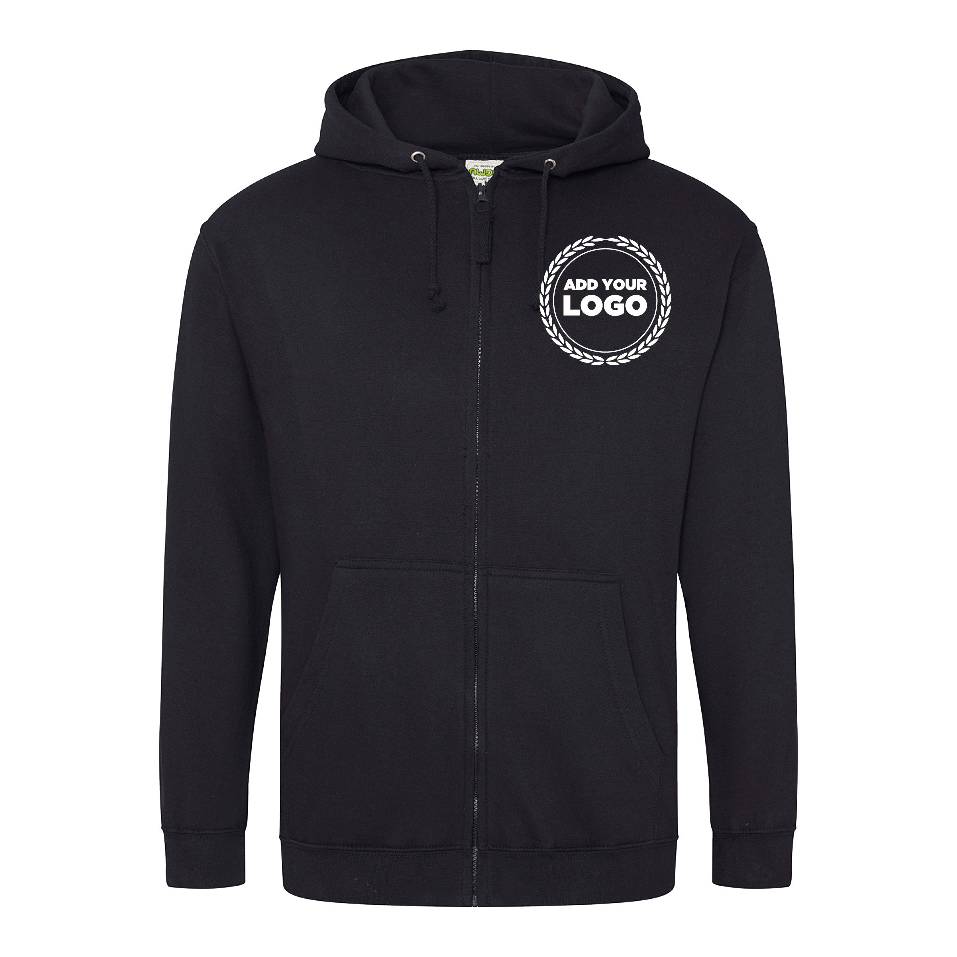 ZIPPED HOODIE - LARGER SIZES