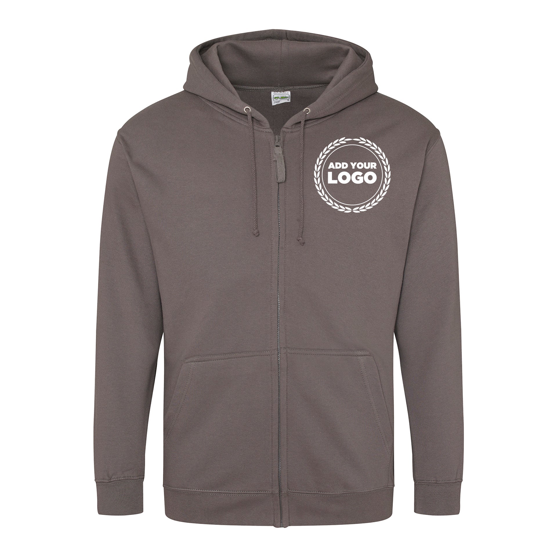 ZIPPED HOODIE - LARGER SIZES